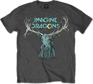 Imagine Dragons T-shirt Elk In Stars Charcoal L #429486