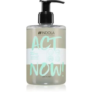 Indola Act Now! Purify shampoing purifiant détoxifiant pour cheveux 300 ml