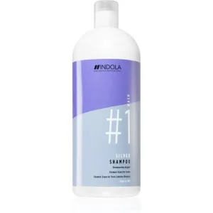 Indola Silver shampoing neutralisant les reflets jaunes 1500 ml