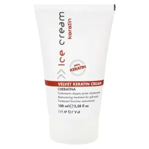 Inebrya Keratin crème restructurante cheveux anti-pointes fourchues 100 ml