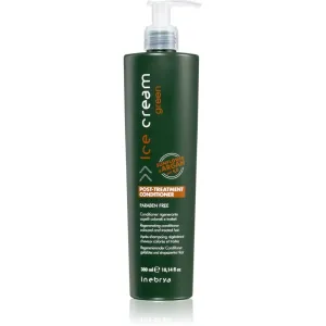 Inebrya Green après-shampoing régénérant pour cheveux colorés et abîmés 300 ml