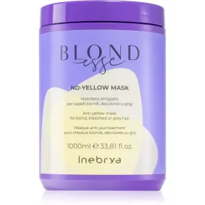 Inebrya BLONDesse No-Yellow Mask masque cheveux anti-jaunissement 1000 ml
