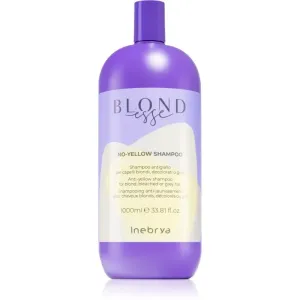Inebrya BLONDesse No-Yellow Shampoo shampoing neutralisant les reflets jaunes pour cheveux blonds et gris 1000 ml