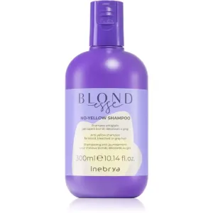 Inebrya BLONDesse No-Yellow Shampoo shampoing neutralisant les reflets jaunes pour cheveux blonds et gris 300 ml