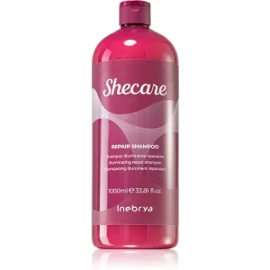 Inebrya Shecare Repair Shampoo shampoing brillance pour cheveux abîmés 1000 ml