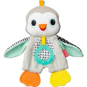 Infantino Cuddly Teether Penguin jouet en peluche avec anneau de dentition 1 pcs