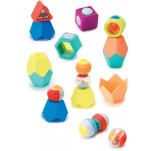 Infantino Sensory Balls, Cubes and Cups lot de jouets 18 pcs