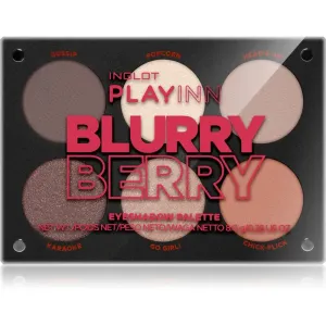 Inglot PlayInn palette de fards à paupières teinte Blurry Berry
