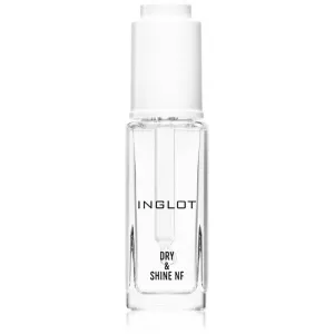 Inglot Dry & Shine NF vernis de protection accélérateur de séchage avec pipette 9 ml