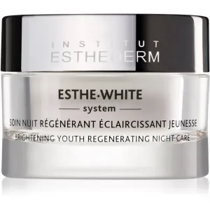Institut Esthederm Esthe White Brightening Youth Regenerating Night Care crème de nuit éclaircissante effet régénérant 50 ml #120256