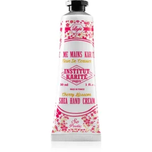 Institut Karité Paris Cherry Blossom So Poetic crème légère mains au beurre de karité tube + box 30 ml