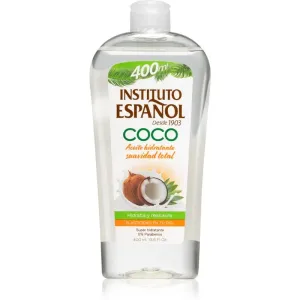 Instituto Español Coco huile pour le corps nourrissante intense 400 ml