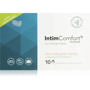 Intim Comfort Anti-intertrigo complex lingettes nettoyantes extra-douces anti-érythèmes 10 pcs
