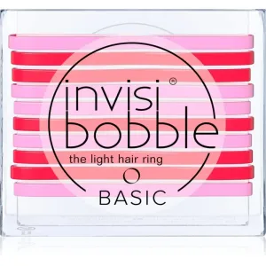 invisibobble Basic élastiques fins pour cheveux Jelly Twist 10 pcs