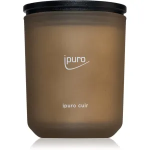 ipuro Classic Cuir bougie parfumée 270 g