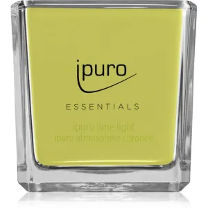 ipuro Essentials Lime Light bougie parfumée 125 g