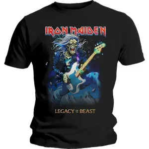 Iron Maiden T-shirt Eddie on Bass Black L