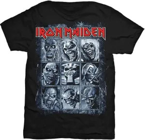 Iron Maiden T-shirt Nine Eddies Black L #22857
