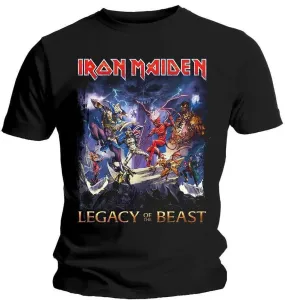 Iron Maiden T-shirt Legacy Of The Beast Black M