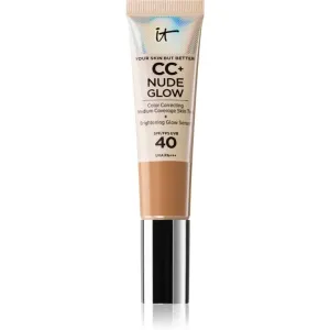 IT Cosmetics Your Skin But Better CC + Nude Glow fond de teint illuminateur SPF 40 teinte Neutral Tan 32 ml