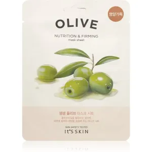 It´s Skin The Fresh Mask Olive masque nourrissant en tissu à l'extrait d'olives 22 g