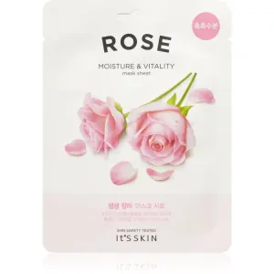 It´s Skin The Fresh Mask Rose masque tissu hydratant et revitalisant 20 g