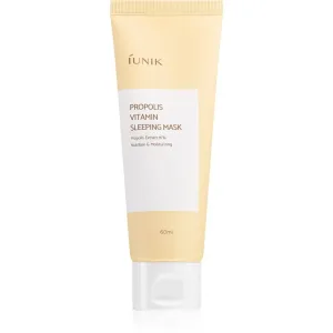 iUnik Propolis Vitamin masque de nuit rénovateur au complexe multivitaminé 60 ml