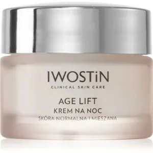 Iwostin Age Lift crème de nuit anti-rides pour peaux normales à mixtes 50 ml