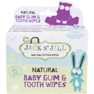 Jack N’ Jill Natural lingettes protection dents et gencives 25 pcs