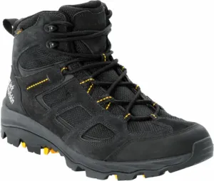 Jack Wolfskin Vojo 3 Texapore Mid M Black/Burly Yellow 41 Chaussures outdoor hommes
