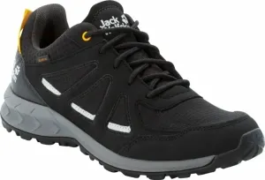 Jack Wolfskin Chaussures outdoor hommes Woodland 2 Texapore Low Black/Burly Yellow XT 43