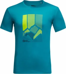 Jack Wolfskin Peak Graphic T M Everest Blue M T-shirt