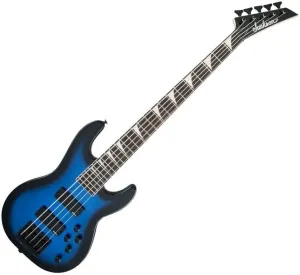 Jackson JS Series Concert Bass JS3V IL Metallic Blue Burst #565138