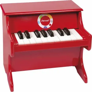 Janod Confetti Red Piano Rouge
