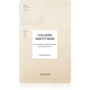 Jayjun Collagen Skin Fit masque nourrissant et réparateur pour peaux fatiguées 1 pcs
