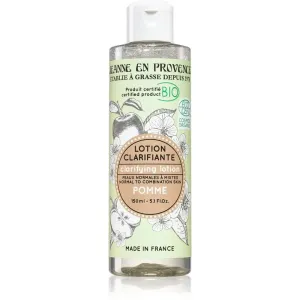 Jeanne en Provence BIO Apple lotion tonique purifiante apaisante de qualité BIO 150