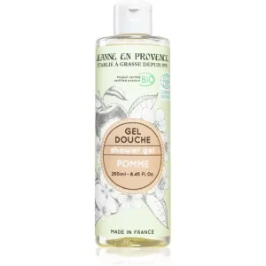 Jeanne en Provence BIO Apple gel douche doux de qualité BIO pour femme 250 ml