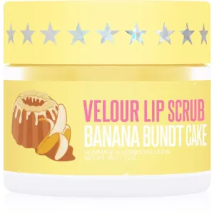 Jeffree Star Cosmetics Banana Fetish Velour Lip Scrub gommage au sucre lèvres Banana Bundt Cake 30 g