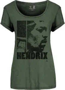 Jimi Hendrix T-shirt Let Me Live Khaki Green L