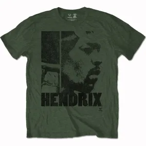 Jimi Hendrix T-shirt Let Me Live XL Khaki Green