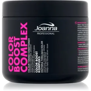 Joanna Color Boost Complex après-shampoing hydratant qui neutralise les tons jaunes 500 g