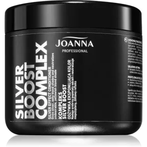 Joanna Silver Boost Complex après-shampoing violet anti-jaunissement 500 g