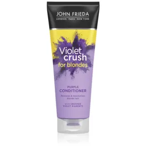 John Frieda Sheer Blonde Violet Crush soin démêlant correcteur couleur pour cheveux blonds 250 ml #110929
