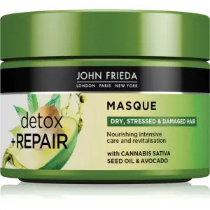 John Frieda Detox & Repair masque détoxifiant pour cheveux abîmés 250 ml