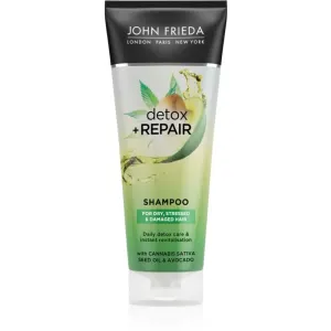 John Frieda Detox & Repair shampoing purifiant détoxifiant pour cheveux abîmés 250 ml #124116