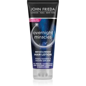John Frieda Overnight Miracles baume de nuit nutrition et hydratation 100 ml