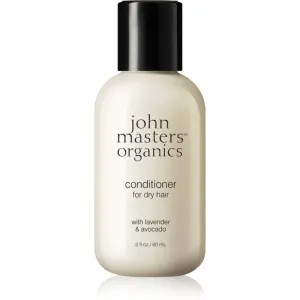 John Masters Organics Lavender & Avocado Conditioner après-shampoing pour cheveux secs et abîmés 60 ml