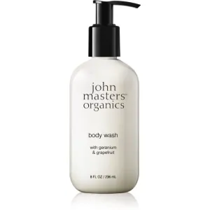 John Masters Organics Geranium & Grapefruit Body Wash gel de douche 236 ml