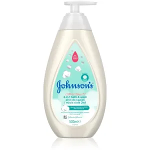 Johnson's® Cottontouch bain moussant et gel lavant 2 en 1 pour enfant 500 ml