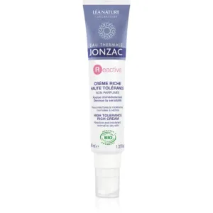 Jonzac Reactive crème nourrissante pour peaux sensibles et intolérantes 40 ml